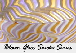 Blown Glass Smoke Series